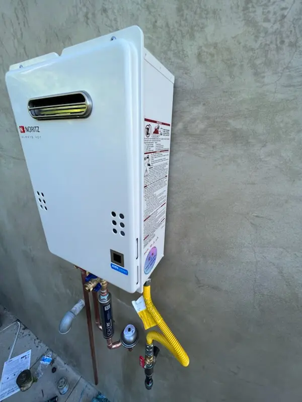 Tankless water heater installation for Milton Hill homes